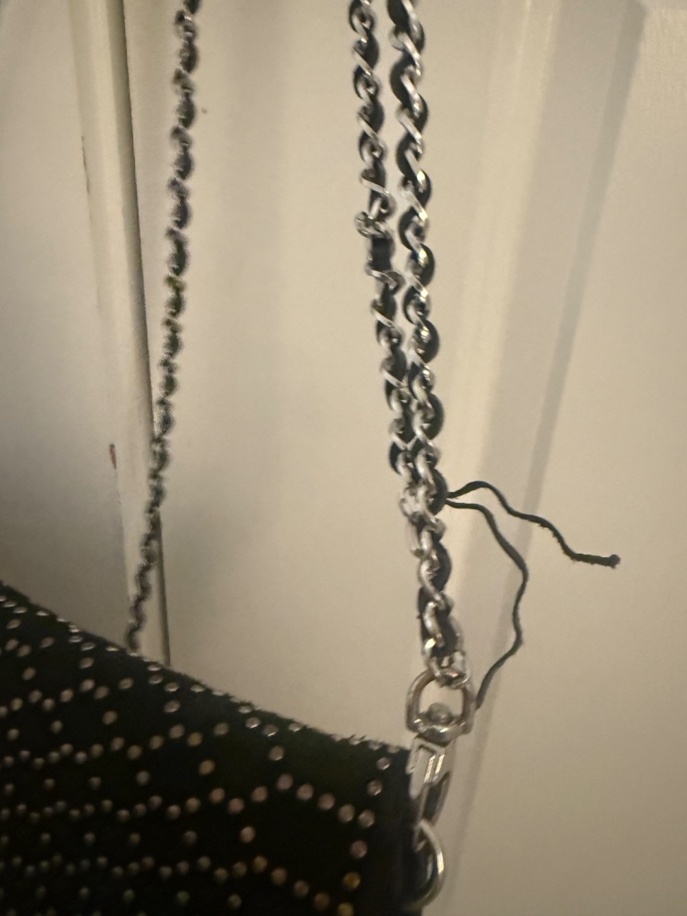 Zadig & Voltaire Rock Studded Suede Bag - Picture 3 of 5
